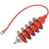 Aretor de Descarga Atmosférica de Óxido de Zinco de Cinco Trilhões HY5WS-17/50Q Aretor de Descarga Atmosférica Composto de Alta Tensão com Tipo de Distribuição de Linha de Cabo 10KV