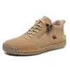 Zapatos Casuales Planos para Mujer Cosidos a Mano, de Suela Suave, para Otoño e Invierno, Superventas de Amazon Transfronterizo Temu A805