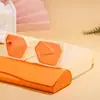 [Personalizado] Gafas de Sol Rectangulares de Marco Grande Europeas y Americanas para Mujer, Gafas de Sol Estilo Calle para Exteriores, Gafas de Forma Especial, Gafas de Sol