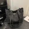 Bolsa Tote Grande de Couro Sintético Estilo Coreano Nicho 2026 Verão Nova Bolsa de Ombro para o Dia a Dia Bolsa de Mão Texturizada