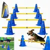 23cm de altura hexagonal Mark barril equipamento auxiliar de treinamento de futebol infantil treinamento físico marcador de obstáculo cone de sorvete