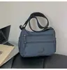 Bolso multicapa casual para mujer, estilo nuevo, ligero, de un solo hombro, bandolera, urbano, simple, para madres de mediana edad y mayores, bolsa pequeña de tela, transfronterizo