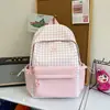 Mochila Escolar Linda y Versátil Estilo Japonés Estilo Ins para Estudiantes de Secundaria y Preparatoria, Mochila de Viaje de Gran Capacidad para Mujeres
