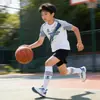 Conjunto de Uniforme de Futebol Infantil Personalizado para Uniformes de Equipe de Competição de Futebol para Alunos do Ensino Fundamental, Uniformes de Treinamento de Futebol de Secagem Rápida de Verão para Meninos e Meninas