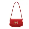 Linda Bolsa Transversal Casual Moderna Nova Bolsa Quadrada Pequena Casual Simples Bolsa de Ombro Niche Fashion Estilo Coreano