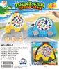 Tablero de pesca magnético giratorio eléctrico para niños de comercio exterior, juguete de pesca musical multifuncional para educación temprana para niños y niñas, venta al por mayor