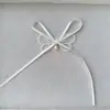 Fita de Libélula Super Fada com Contas, Acessórios de Laço, Capa de Celular para Boneca, Meias, Bolsas, Acessórios de Vestuário, Acessórios para Joias DIY