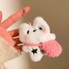 Pequeno Presente Pingente de Animal Cartoon Boneca de Pelúcia Chaveiro Brinquedo de Bolsa Decoração Acessório de Mochila Pingente Ursinho