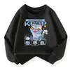 Sudadera de Dibujos Animados Cazadores de Demonios K-Pop, Suéter de Cuello Redondo,