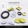 Die-cut áudio vidro equipamentos eletrônicos EVA espuma pé almofada com boa qualidade e preço favorável