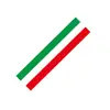 Etiqueta de alinhamento do volante bandeira nacional italiana chinesa acessórios de carro dicas logo artefato marca criativa lembrete
