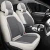Cojín para Asiento de Coche Todas las Estaciones Universal 360 grados Cobertura Completa Instalación sin Desmontaje Cómodo Transpirable Suave Agradable a la Piel Almohadilla Cubierta de Asiento