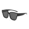 Nuevo juego de gafas para miopía para hombres y mujeres, del mismo metal, con clavos de tres metros, gafas de viaje para conducir, juego de gafas de dos usos S319