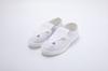 Zapatos Antiestáticos de Caña Media Suela Suave de PU Zapatos Libres de Polvo Zapatos Limpios Unisex Color Sólido Lona Libre de Polvo Zapatos de Trabajo de Seguridad