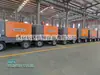 Compressor de Ar a Parafuso Móvel Elétrico Chigo 132Sdy-8 132Sdy-13 Máquina de Parafuso de Alta Pressão com Grande Deslocamento