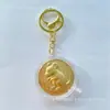 Chaveiro de Moeda de Ouro do Ano do Cavalo Doze Signos do Zodíaco Pingente de Medalha Comemorativa Souvenir do Banco de Seguros Presente de Ano Novo
