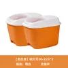 Recipiente de plástico para armazenamento de arroz, à prova de insetos, à prova de umidade e hermético, para armazenar arroz, farinha e outros grãos em casa; caixa de armazenamento grande