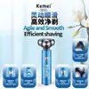Afeitadora Eléctrica Kemei para Hombre KM-507 Afeitadora Transfronteriza IPX5 Impermeable Recortadora Eléctrica de Barba
