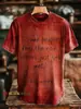 Nova estampa de padrão de jazz abstrato transfronteiriço em camiseta masculina de gola redonda, manga curta, impressão digital 3D, secagem rápida, disponível para atacado a partir de uma peça