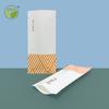 Saco de Papel Kraft Biodegradável com Selagem Três Lados, Lenços Umedecidos, Saco de Embalagem de Papel Kraft Branco, Lenços Removedores de Maquiagem, Saco de Embalagem Independente