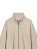 AliExpress item mais vendido atacado comércio exterior transfronteiriço novo feminino europeu e americano manga longa gola alta macio jaqueta bomber