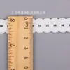 Novo elástico preto e branco em estoque de 1,5cm de moeda de cobre para camisetas, roupas infantis, meias, roupas íntimas, acessórios de cabelo e acessórios de elástico