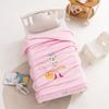 Colcha Fresca de Verão Bordada em Desenho Animado Crianças Meninos Meninas Modal Tencel Verão Bebê Seda Gelada Ar Condicionado Colcha Fina