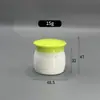 Caja de crema de hongos multicolor, botella de crema, caja de crema, envase cosmético, 15, 20 y 30 ml