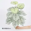 Paquete de 18 Plantas Verdes Artificiales para Decoración, Incluyendo Platanillo de Viajero, Palma Areca y Árbol del Dinero, para Decoración de Pared con Follaje Verde