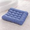 Cojín grueso de color sólido con marca para silla de oficina, cojín para silla de ordenador, cojín de invierno para estudiantes