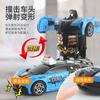 Robot de carreras de deformación por colisión inercial para niños, modelo de coche de juguete de escritorio para niño, suministro al por mayor para puesto de taxi