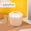Taza Desechable para Pudín Cold Brew Yogur Dibujos Jarra Helado Leche de Doble Piel Resistente a Altas Temperaturas Taza de Salvado de Madera Pala para Fruta Caja de Postre