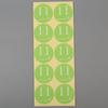 Pegatinas Coloridas de Números Mensuales 1-12 Meses Etiquetas Clasificadoras de Meses Autoadhesivas Pegatinas Redondas de Señalización 50mm