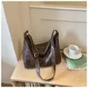 Bolsa de Gran Capacidad de Comercio Exterior para Mujer 2026 Nuevo Bolso Tote Retro Simple de Moda Bolso Cruzado Casual para Hombro