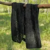 Bufanda de Punto Hueca Nueva Colección Otoño e Invierno 2025 de Cachemira Pura Cepillada para Mujer, Suave y Amigable con la Piel, Cálida y Versátil