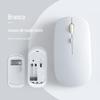 Mouse Bluetooth Adequado para iPad Celular Tablet Notebook Escritório Geral Silencioso Bateria Mouse Sem Fio Atacado