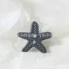 Botões de Plástico Imitando Concha em Formato de Estrela do Mar Acessórios Feitos à Mão Roupas Infantis Roupas Femininas Botões Coloridos Fofos de Plástico