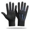 Guantes de Protección Solar para Hombre Verano Delgados con Dedos Expuestos Seda de Hielo Para Conducir Montar Fugas Dos Dedos Pesca Luya Para Llevar Medio Dedo Verano