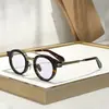 Jmm Delage Moda Transfronteriza Nuevo Marco Redondo de Metal Personalizado Retro Gafas de Sol de Alta Gama Estilo Callejero Gafas de Sol de Moda