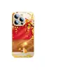 [Estética china] Funda para teléfono móvil Apple 16pro nueva roja iPhone15promax sensación de alta gama todo incluido 1