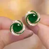 Pendientes de Plata de Ley 925 con Cierre Francés de Lujo Nueva Colección para Mujer Pequeños Exquisitos Elegantes de Gama Alta Elegantes Pendientes Versátiles