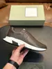 Zapatillas de hombre de cuero liso con suela gruesa TF transfronterizas simples geométricas casuales con suela gruesa para uso diario