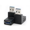 Upper bend USB3.0 macho turnkey cotovelo de 90 graus de 90 graus adaptador de 90 graus conectado ao telefone celular do disco rígido