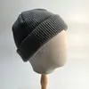 Chapéu de Lã Tricotado Estilo Pele de Melão para Homens e Mulheres Espesso Quente Cor Sólida Chapéu de Lã Puxar Frio Chapéu Hip-Hop Yuppie Mestre Local