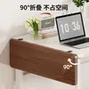 Tablero de Extensión para Escritorio Oficina Escritorio Perforación-Gratis Ampliación Extensión Artefacto Escritorio de Computadora Plegable Bandeja para Teclado