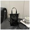 Corea del Sur nueva bolsa de teléfono móvil de moda casual simple ins versátil sensación de alta gama para ir al trabajo versátil color liso bandolera para mujer