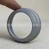 Perillas Metálicas para Interior de Coche, Perilla de Aleación de Aluminio Arenada con Anillo Decorativo, Interruptor de Perilla con Tuerca de Ajuste