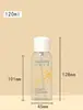 Frasco borrifador 120g/150cc/180ml protetor solar fixador de maquiagem névoa fina frasco vazio plástico PET repelente de mosquitos frasco para óleo essencial