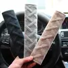 Suministros para coche transfronterizos almohadilla para el hombro del cinturón de seguridad felpa almohadilla para el hombro del coche bordada almohadilla para el hombro universal para las cuatro estaciones