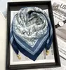 Bufanda Cuadrada Cálida de Nuevo Estilo 2024 con Hebilla Magnética, Bufanda Triangular de Seda, Bufanda de Algodón para Mujer, Bufanda Elegante para Cuello para Primavera, Otoño e Invierno, Versátil y Elegante